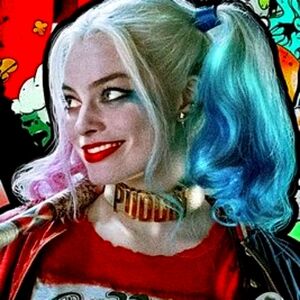 - Harley quinn puddin collar choker necklace